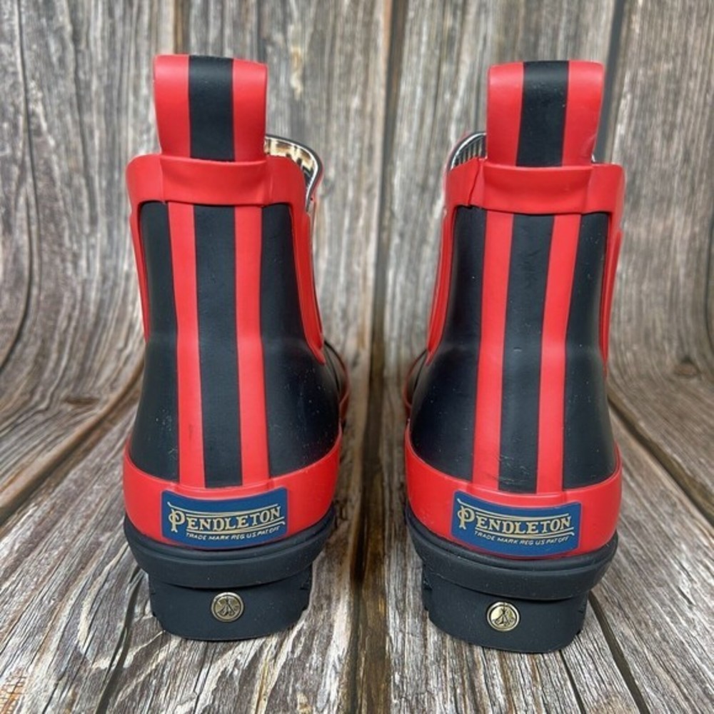 Pendleton Womens Heritage Crater Lake National Park Acadia Black Rainboot Size 5 - Picture 4 of 10